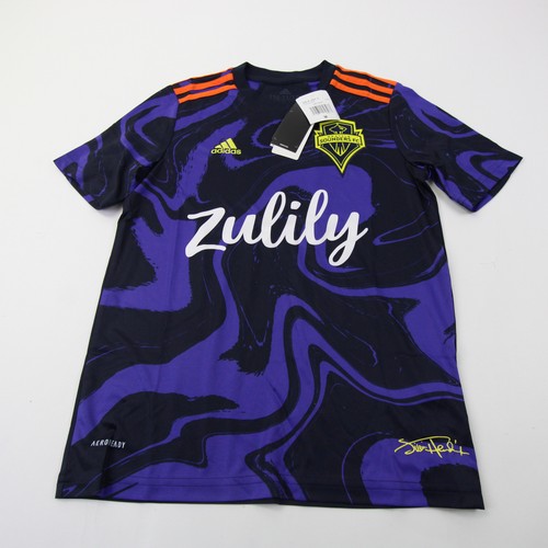 Seattle Sounders FC adidas Aeroready Game Jersey - Soccer Youth Used