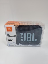Brand New JBL Go 3 Portable Bluetooth Waterproof Speaker   Blue