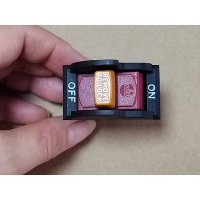 1PCS KEDU HY7 Remove To Lock 4 Pins Power On Off Toggle Switch 20/12A 125/250VA 