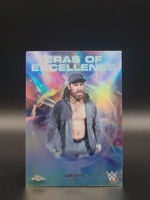 BARGAIN BIN: 2026 Topps Chrome WWE Sami Zayn Eras of Excellence Refractor