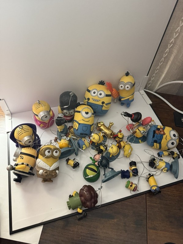 Minion LOT of Christmas Ornaments- Over 50 Random Minions 