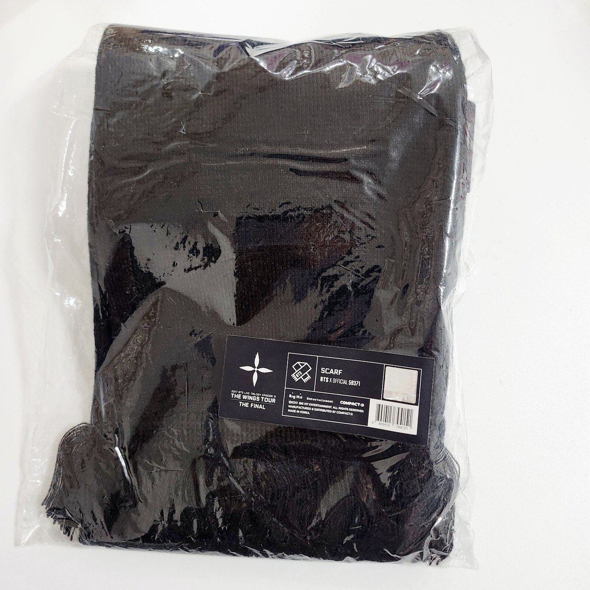 BTS THE WINGS TOUR THE FINAL Official MD SCARF + Tracking Number