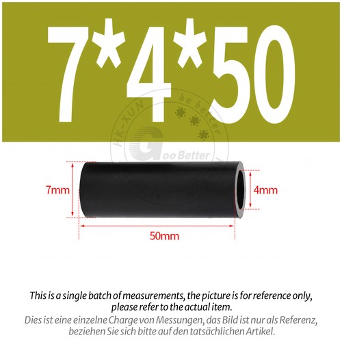 Black Nylon Standoff Plastic Spacers Washers M3 | M4 | M5 | M6 | M8 | M10 | M12 - Picture 97 of 230