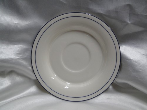 Lenox Blue Brushstrokes Chinastone: Cup & Saucer Set (s), 2 3/4" Tall - Picture 11 of 14