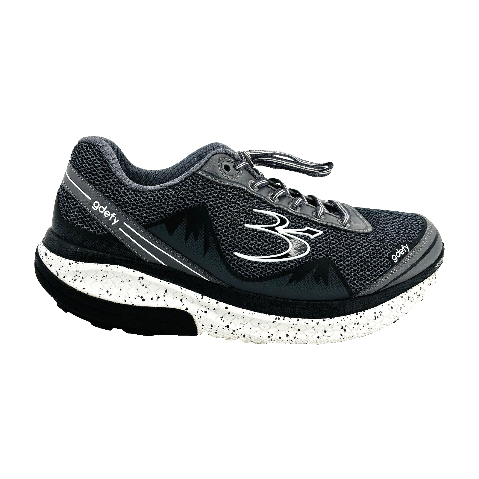 SAOLA Sneakers stringate uomo 10 larghe Gravity Defyer G Defy Mighty Walk grigio nero bianco