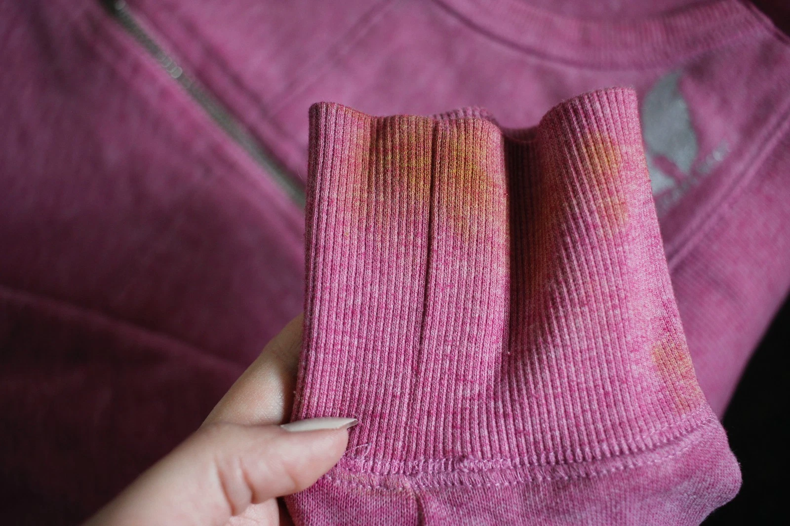 UNDERCOVER Felpa con cappuccio e zip intera Victoria's Secret Supermodel Essentials rosa donna M