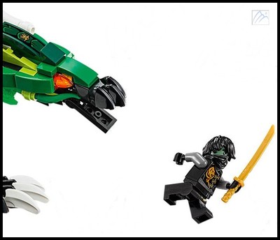 チャーリー NEW 2016 LEGO COLE W/ SWORD MINIFIGURE THE GREEN NRG DRAGON