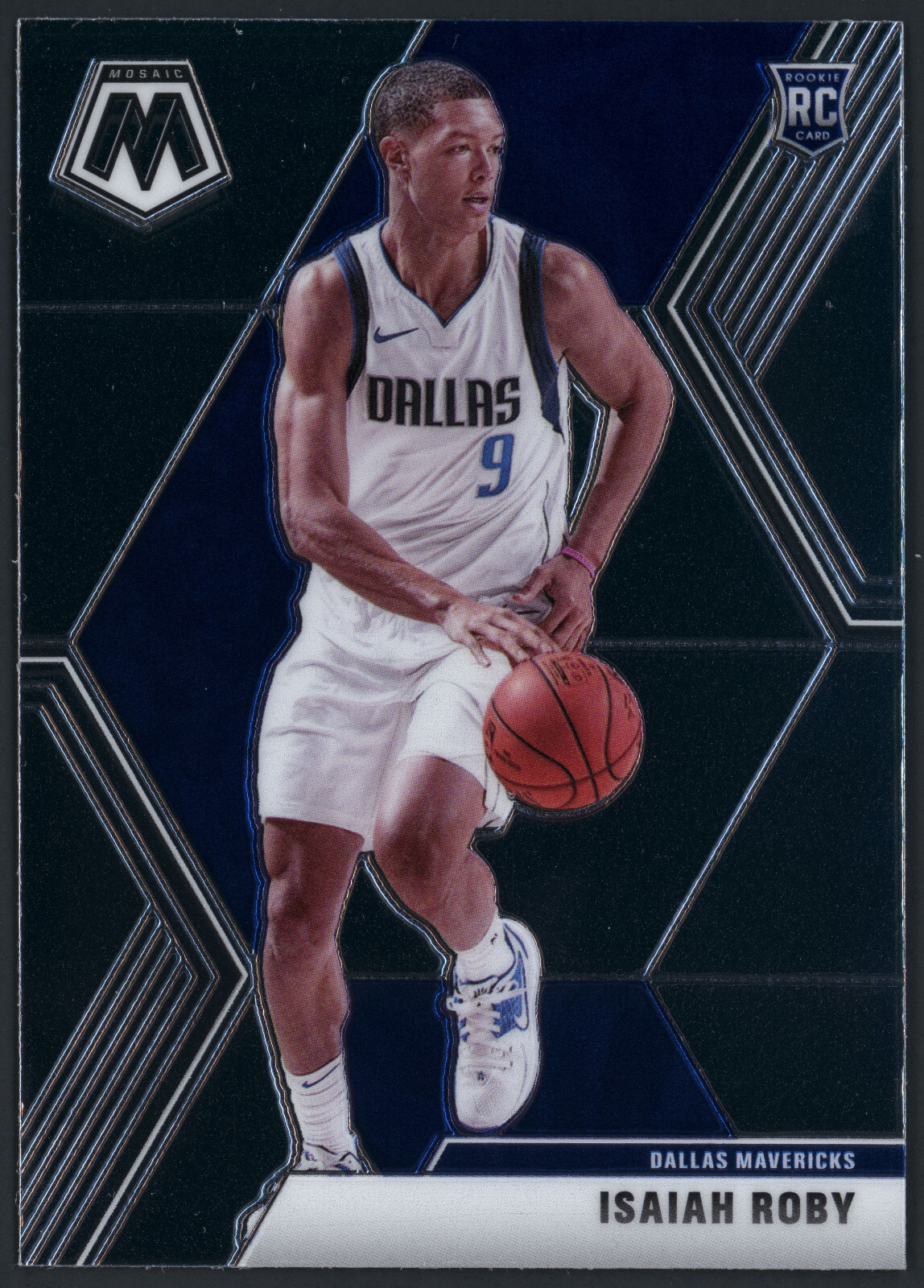 2019-20 Panini Mosaic #232 Isaiah Roby Mavericks Rookie RC