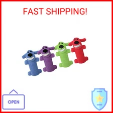 Multipet International Original Loofa Dog Mini 6-Inch Dog Toy (Assorted colors)