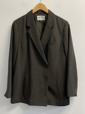 Kasper ASL Women s 14P Dark Green Lined Double Breasted Blazer