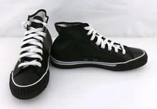 PF Flyers Shoes Center Hi Black/White Sneaker Mismatched 7.5/8.5