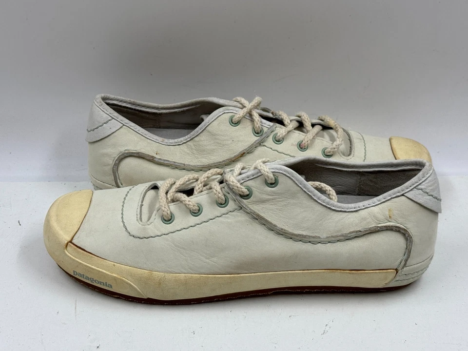 Zapatillas deportivas Patagonia para mujer talla 10 gris claro zapatos cómodos con cordones Foto 2 de 4