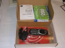 Vintage MOTOROLA 120T TracFone - New in the box w/ manual