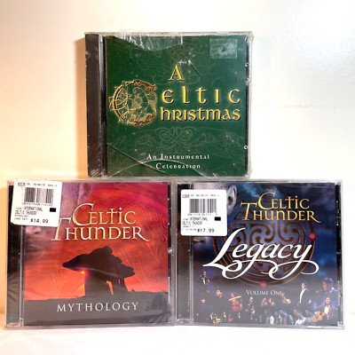 CELTIC THUNDER: LEGACY / MYTHOLOGY / A CELTIC CHRISTMAS (CD) Celtic World Music