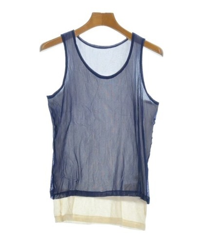 YOHJI YAMAMOTO Tank Tops Navy 2(Approx. S) 2200543509048