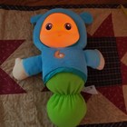 Hasbro Glo Worm Blue Green Glow 2017 Musical Lullaby Night Light