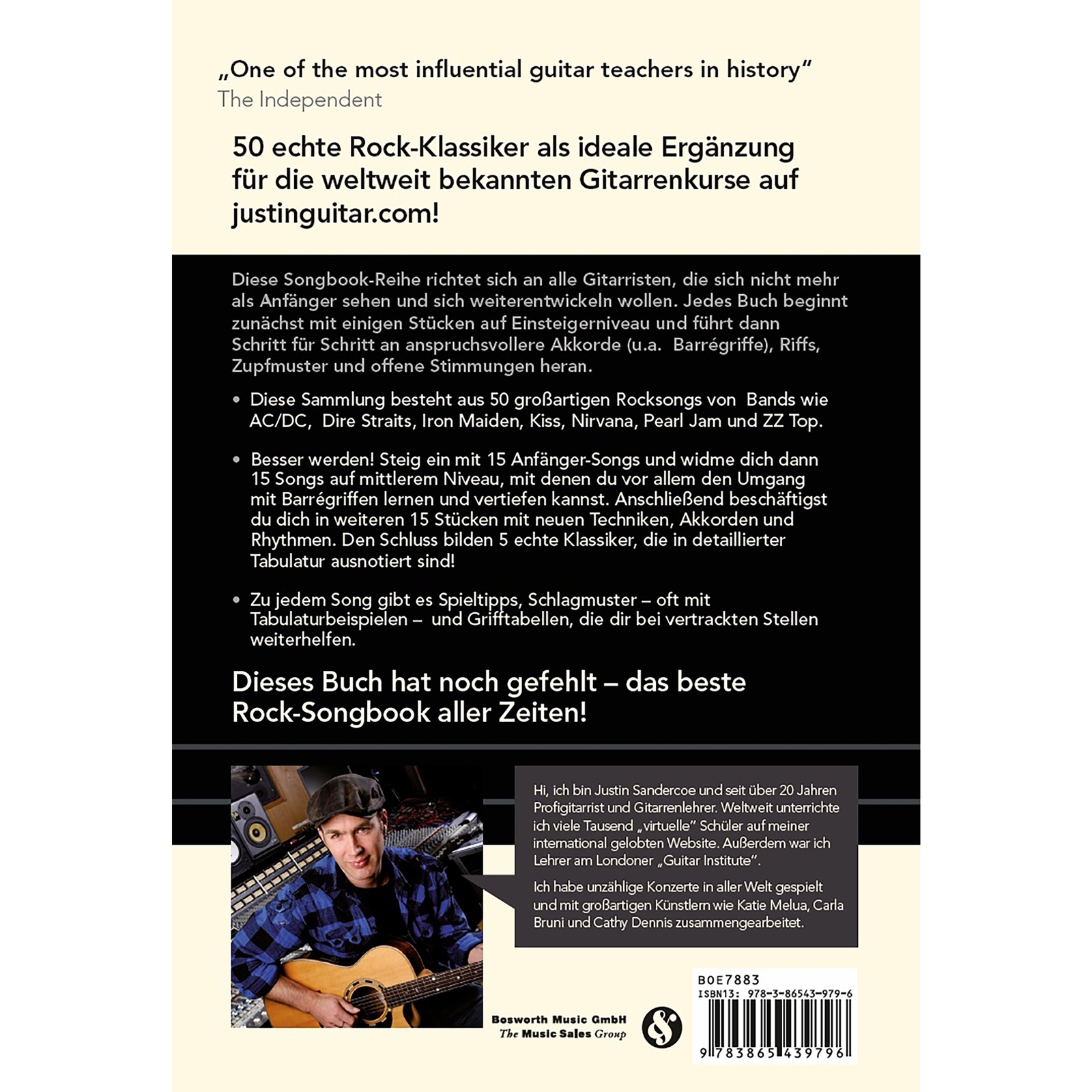 Thumbnail - Bosworth Music Justinguitar.com Rock Songbook