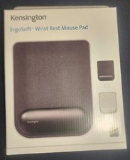 Kensington ErgoSoft Wrist Rest Mouse Pad - Black NEW IN BOX