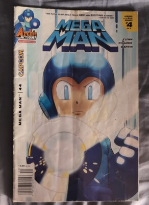 Mega Man 44 2015 Archie Capcom Legends of The Blue Bomber 4/4 See Pics For Cond