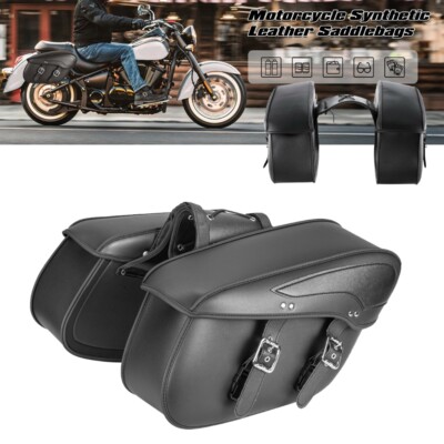 Motorcycle Side Saddlebags Saddle Bags Tool Bag For Harley