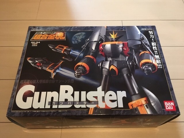 ロボット BANDAI GunBuster GX-34 Bandai Soul of Chogokin GX-34 Gunbuster Action Figure Robot