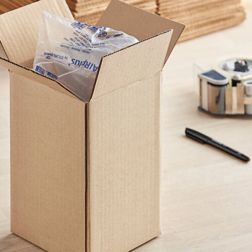 6X6X12 Corrugated Double Wall Moving, Storage, Shipping Boxes, Kraft, Pack of 10 - Picture 1 of 4