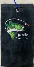 SALE on - Customized Embroidered Golf / Sports Towel