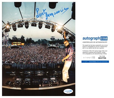 LOST FREQUENCIES FELIX DE LAET SIGNED DJ EDM MUSIC 8x10 PHOTO - ACOA COA