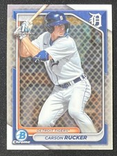 2024 Bowman Chrome 1st Bowman #BCP-65 Carson Rucker Detroit Tigers