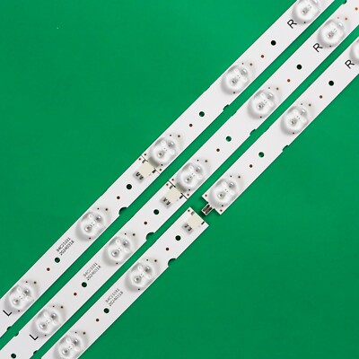 3pcs LED Backlight Strips For JS-39100-ED TVL393 KJ395D12-ZC21F-02