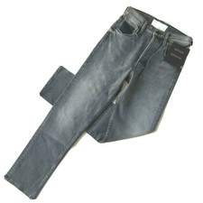NWT Mother Superior Tomcat Ankle in Hitting The Pavement Gray Crop Jeans 25