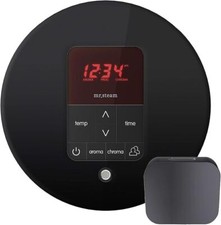Mr Steam MSITPLUSRD-BK Black iTempo Plus Round