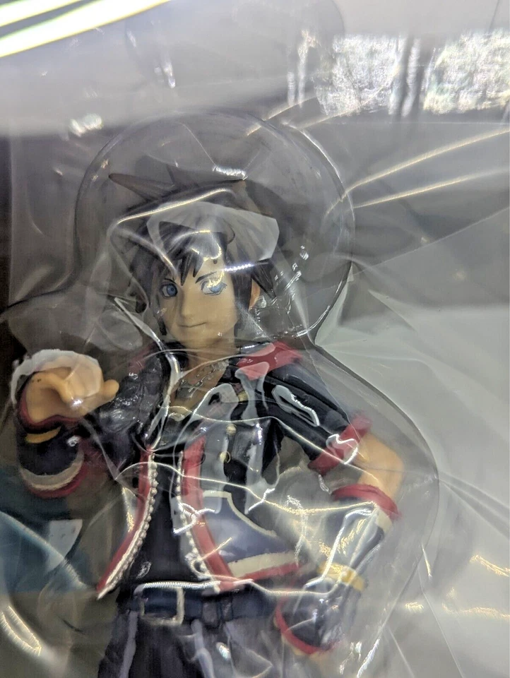 KINGDOM HEARTS Segunda Memoria Sora & Roxas Estatua Ichiban Kuji Premio Japón Nuevo Foto 3 de 4