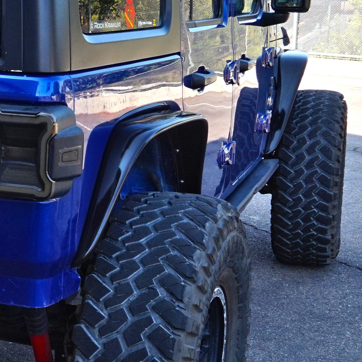 美品】 KBD Body Kits ナロー フェンダー jk ラングラー リア 【公式通販】