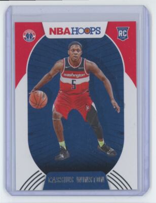 2020-21 Hoops Cassius Winston Rookie . Washington Wizards #227