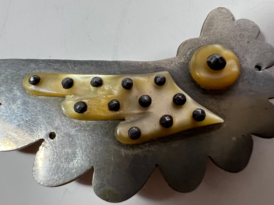 SAM KRAMER БРОШЬ СТЕКЛА ТАКСИДЕРМИЯ ГЛАЗ АБСТРАКТНАЯ БРОШЬ ИЗ ОСНОВНОЙ КОЛЛЕКЦИИ - Изображение 2 из 4