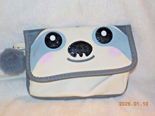 SLOTH BAG CLUTCH Party Animals 7x4x2  Small Purse Makeup Pencil Pouch