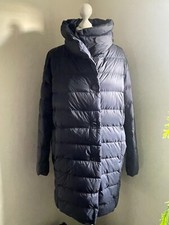 Weekend Max Mara Dark Navy Feather Down Jacket Coat ,size M/uk 12