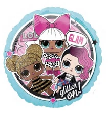 Anagram 42787 LOL Surprise Glam 17” Foil Balloon NEW! FREE SHIPPING!