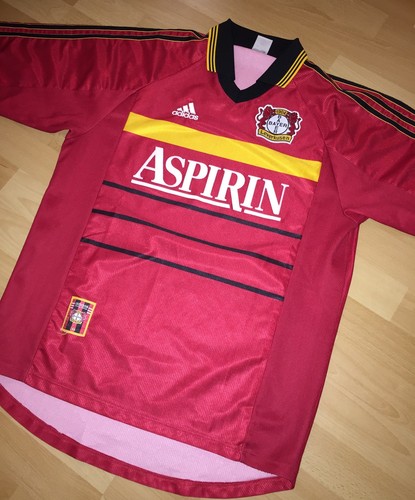 Adidas Trikot Bayer 04 Leverkusen Gr. M Saison 1998-2000 home