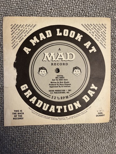 Mad Super Special Summer 1982 Magazine - Includes Bonus Record! - Picture 7 of 7