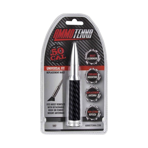 Car Truck Bullet Style Antenna AmmoTenna 50CFAMMO .50 Cal Replica Billet Mast 5. - Picture 3 of 3