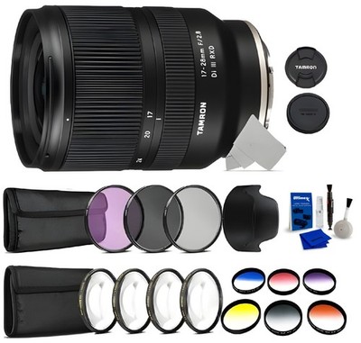Tamron 17-28mm F/2.8 Di III RXD Lens For Sony E + Filter Accessory Kit