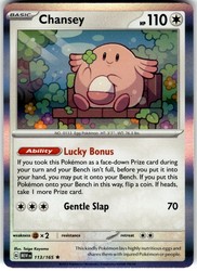 Chansey 113/165 Holo Rare Scarlet & Violet 151