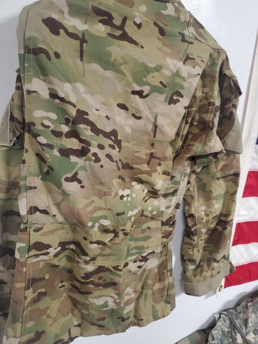 X Small Short Bin^ ARMY ocp w2 A2CU AIRCREW FLIGHT UNIFORM TOP Jacket A - Picture 12 of 13