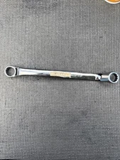 NOS Sears CRAFTSMAN USA # 44318 11/16" / 5/8" POLISHED BOX END OFFSET WRENCH