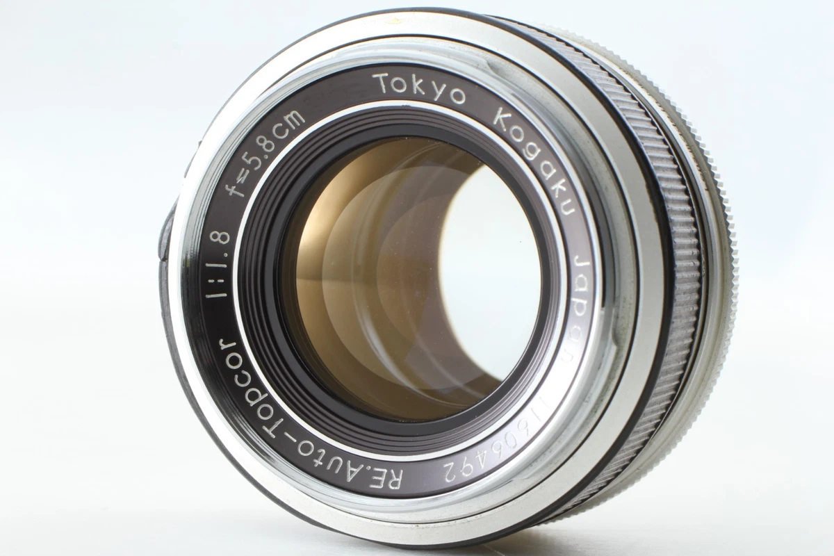 Objectif RE Topcor 55 mm f/1,7 1,7/55 Prime [Exc+4] (Ser