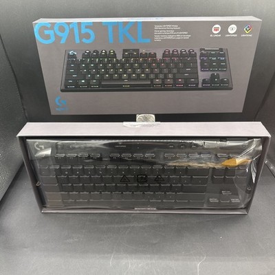 Logitech G915 X LIGHTSPEED TKL Linear Wireless RGB Keyboard + Box & Adapter IOB