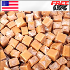 Caramel Cubes Candy - 2 Pound Bulk Pack - Individually Wrapped Around 150 Count