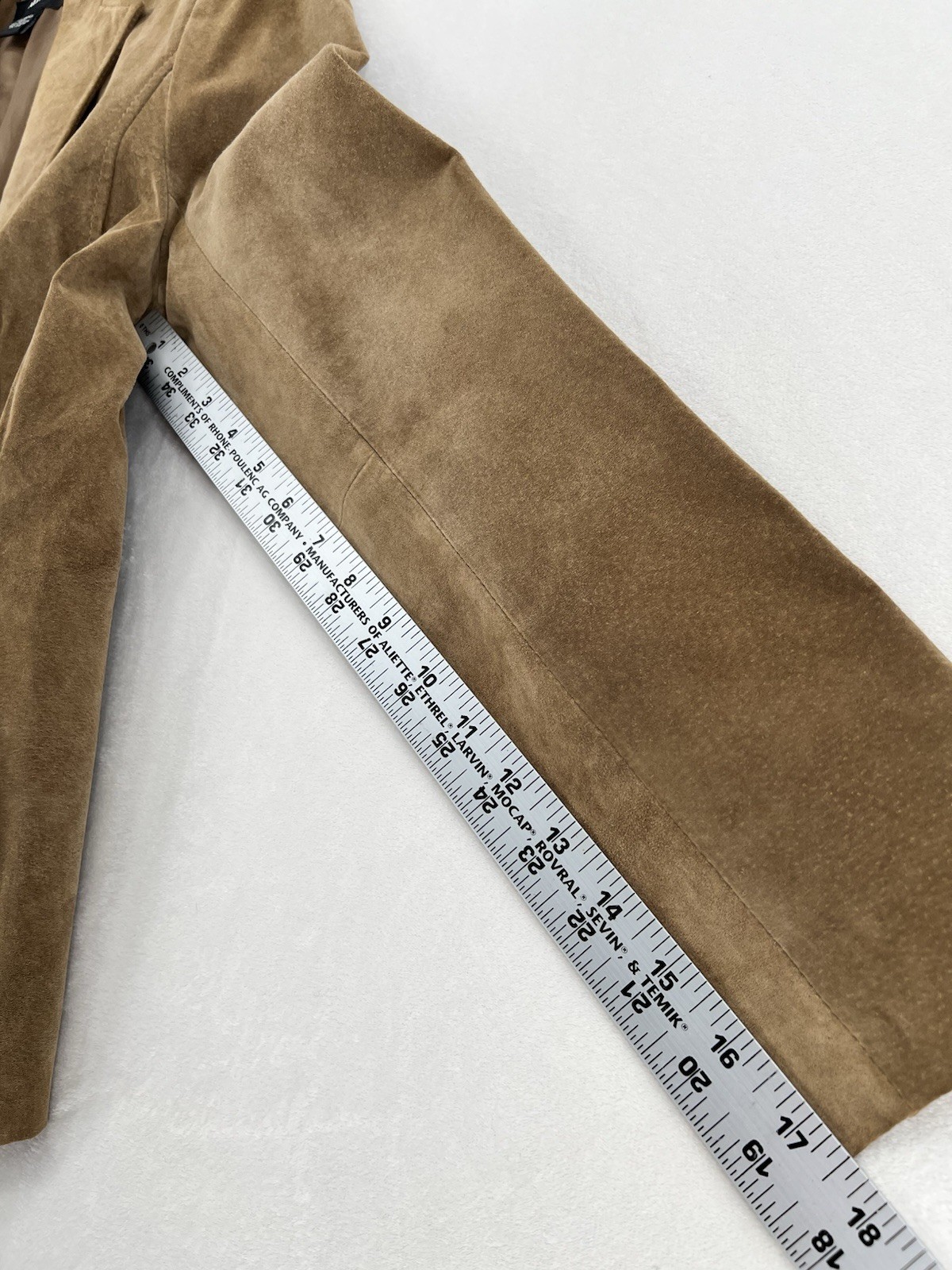 Alfani Brown Suede Collared Button Lined Blazer J… - image 7